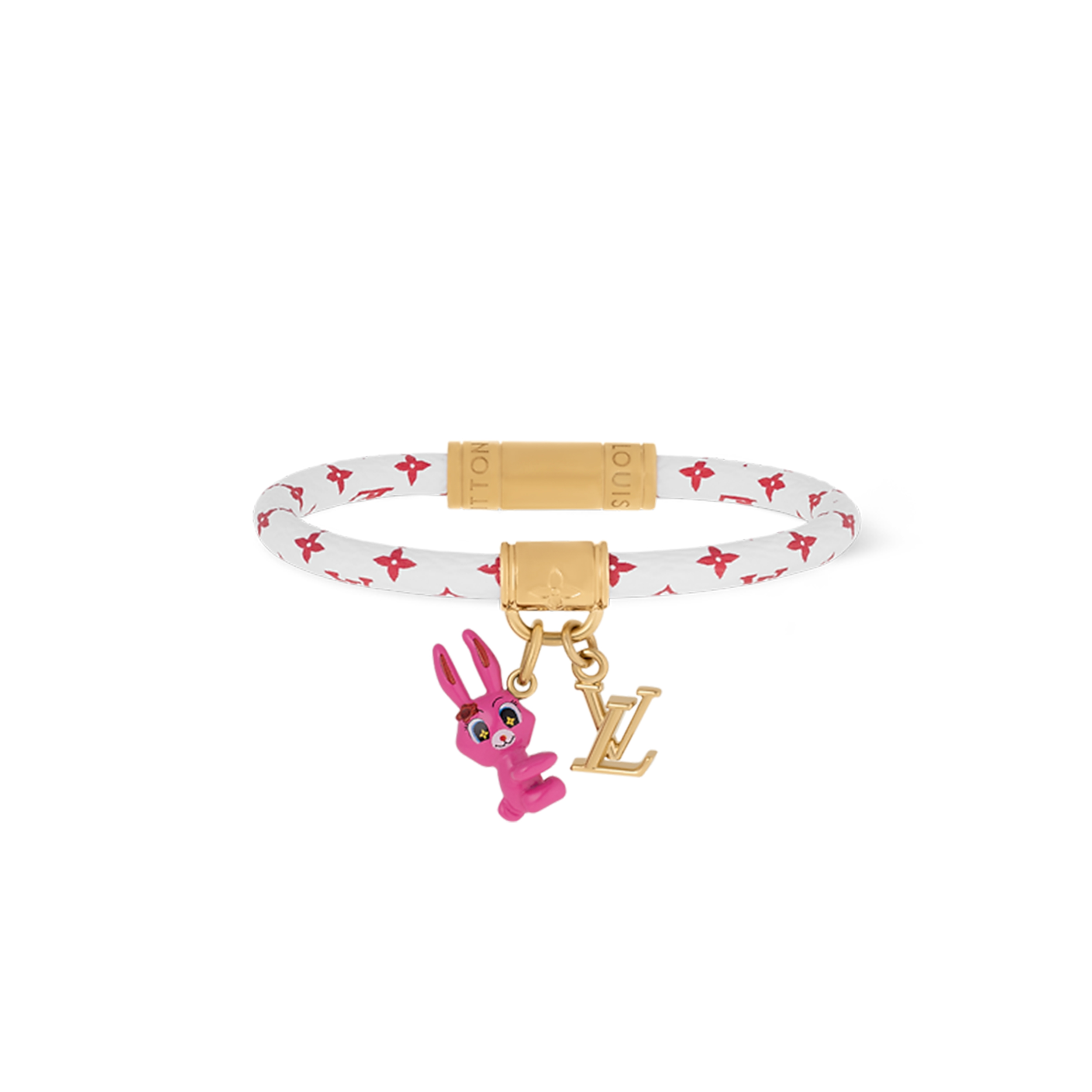 LOUIS VUITTON ANIMOGRAM BRACELET M8666F